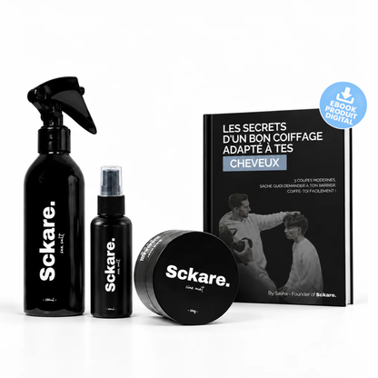 Pack Sea Salt 250ml + 100ml & Cire Matte & Ebook